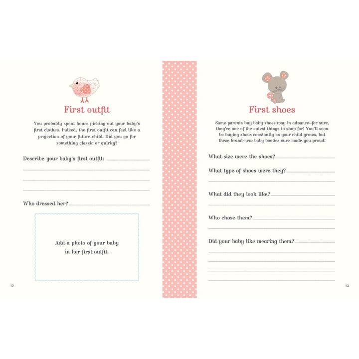 W. W. Norton - Wholesale Journal/Diary - My Book of Firsts with Sophie la girafe®2