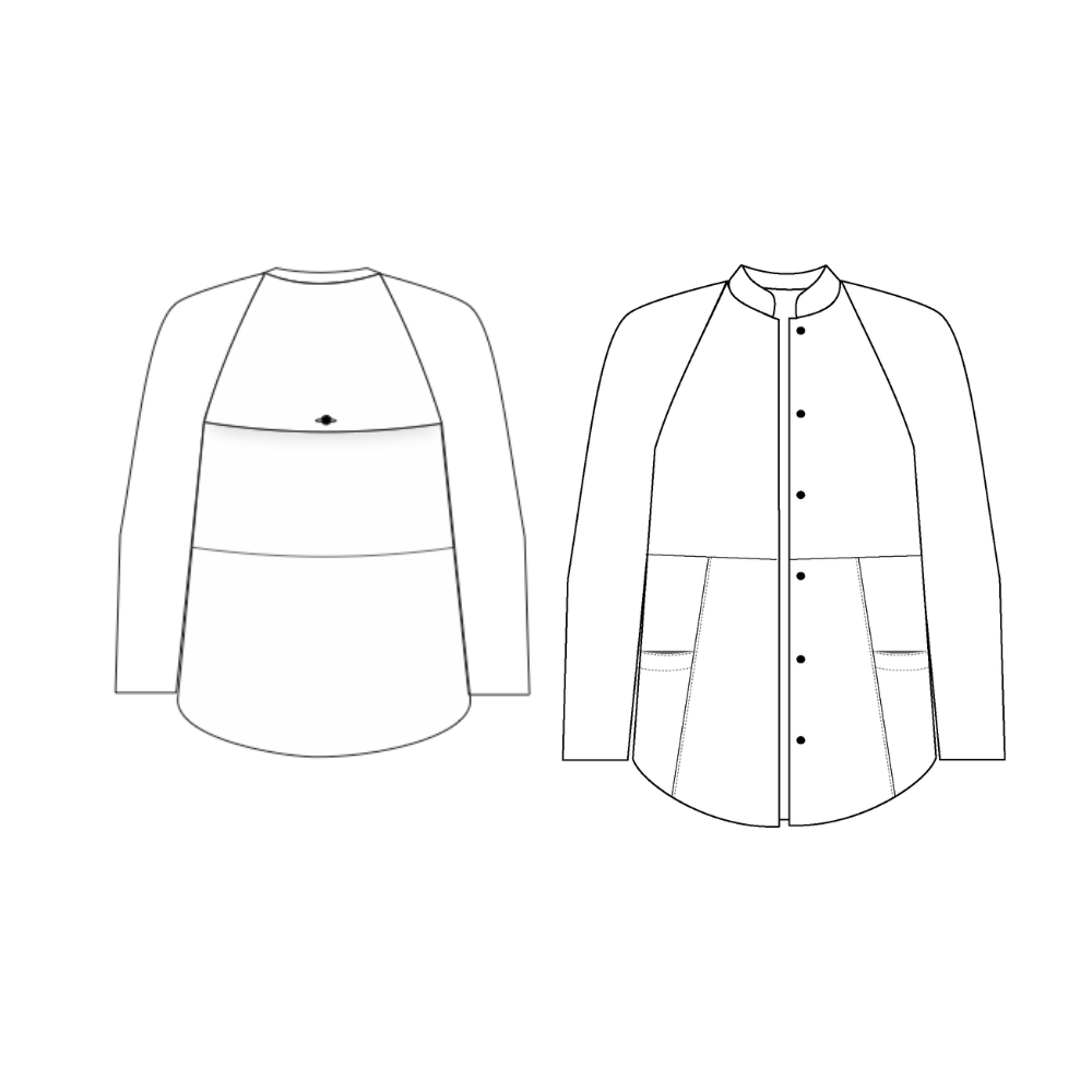 Lise Tailor - Vendita all'ingrosso Kit da cucito creativo - Cartamodello da cucito - Mist - venduto singolarmente26