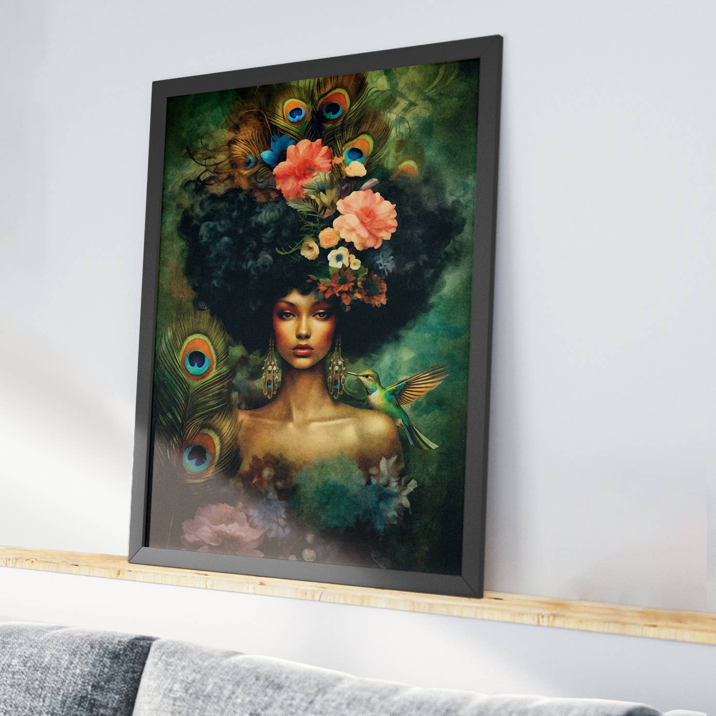 Craft Kreatively - Wholesale Craft Supplies - African Woman Decoupage Rice Paper - A3+ - for Crafts2