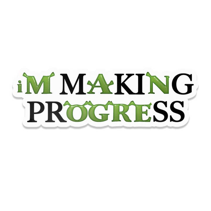 Sticker Bull - Wholesale Sticker - I'm An Ogre Funny Motivational Shrek Vinyl Sticker