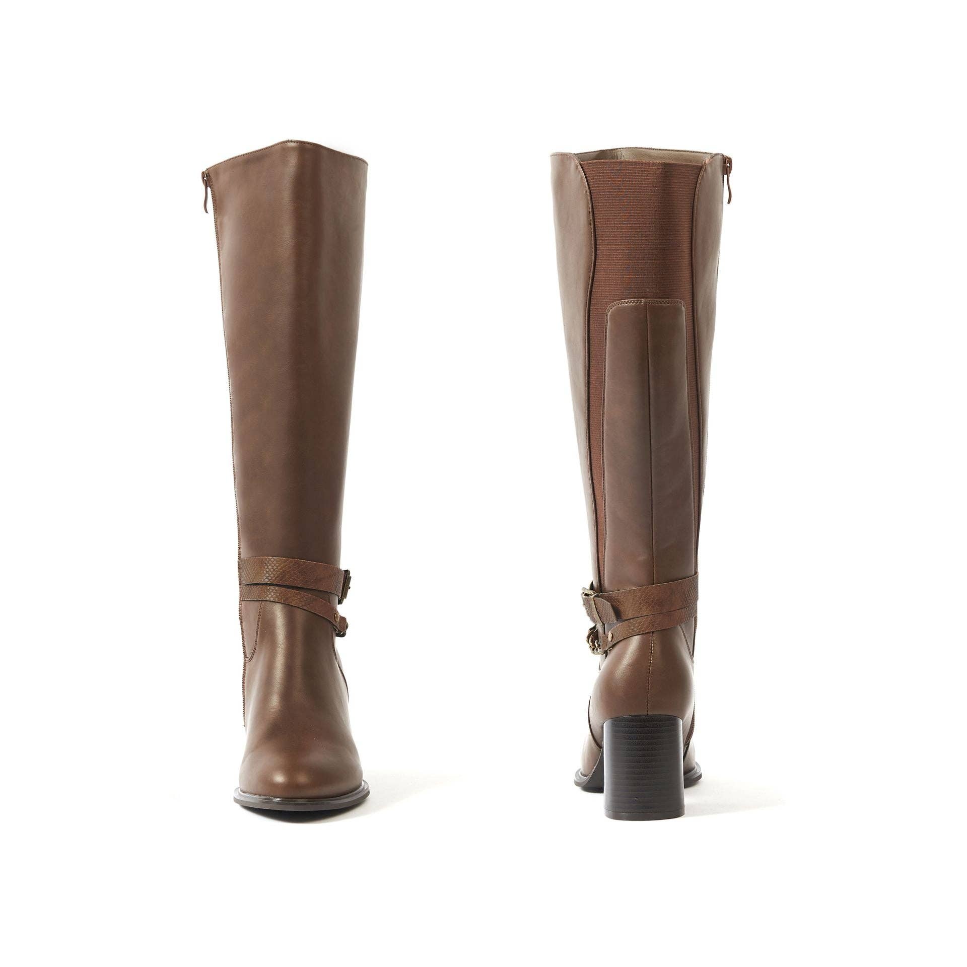 Gabylou - Wholesale Boots - Women's - 2XL Boots for Wide Calves - Lemon Model5