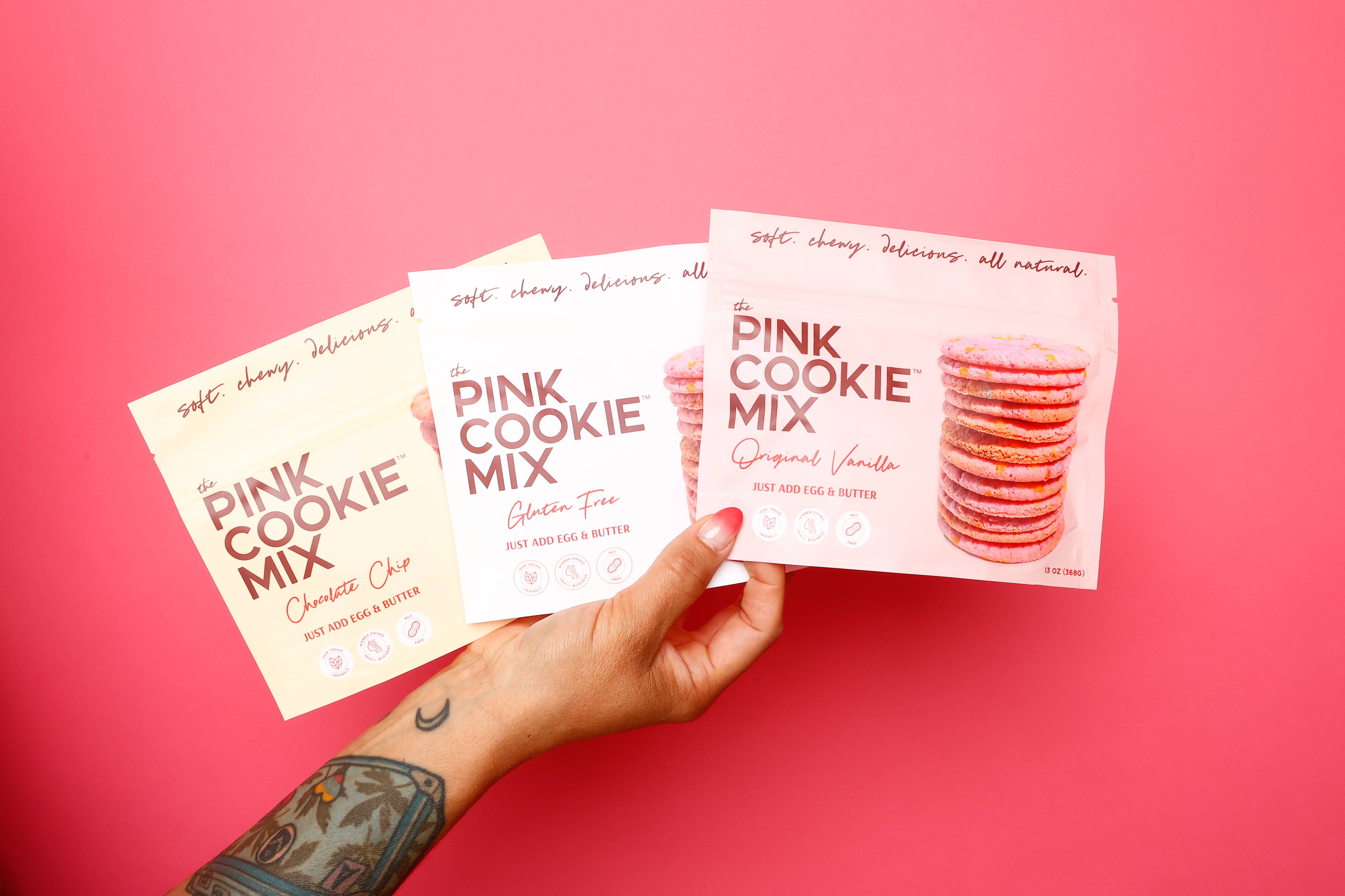 The Pink Cookie Mix - Wholesale Cookie Mix - The Pink Cookie Mix Original Vanilla3