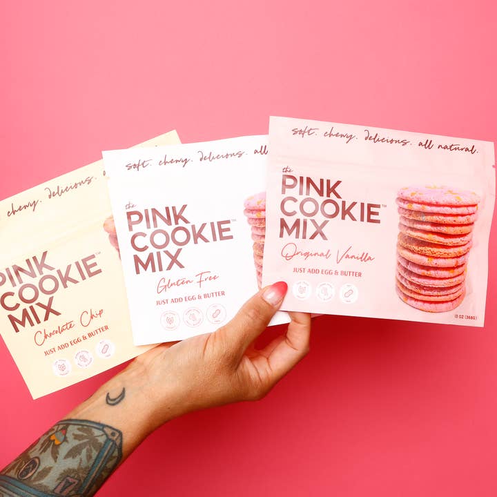 The Pink Cookie Mix - Wholesale Cookie Mix - The Pink Cookie Mix Original Vanilla3