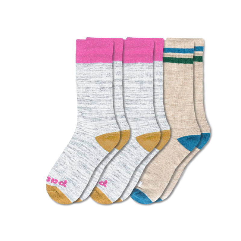 Pacas - Wholesale Socks - Women's - 3 Pack - Women's Crew Pacas Socks63