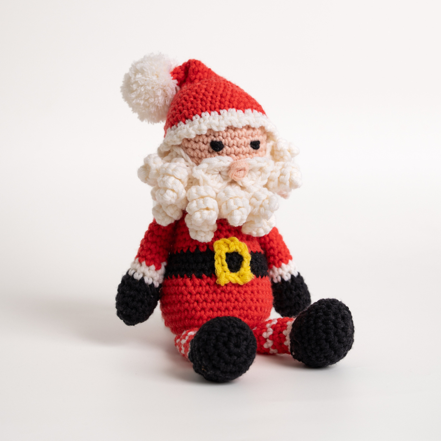 Wool Couture Company - Wholesale DIY Craft Kit - Father Christmas Easy Crochet Kit2