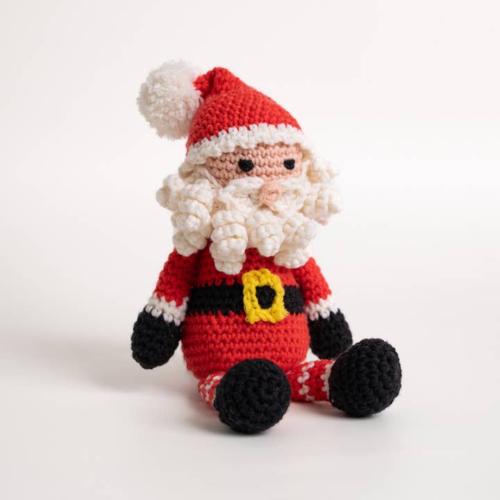 Wool Couture Company - Wholesale DIY Craft Kit - Father Christmas Easy Crochet Kit2