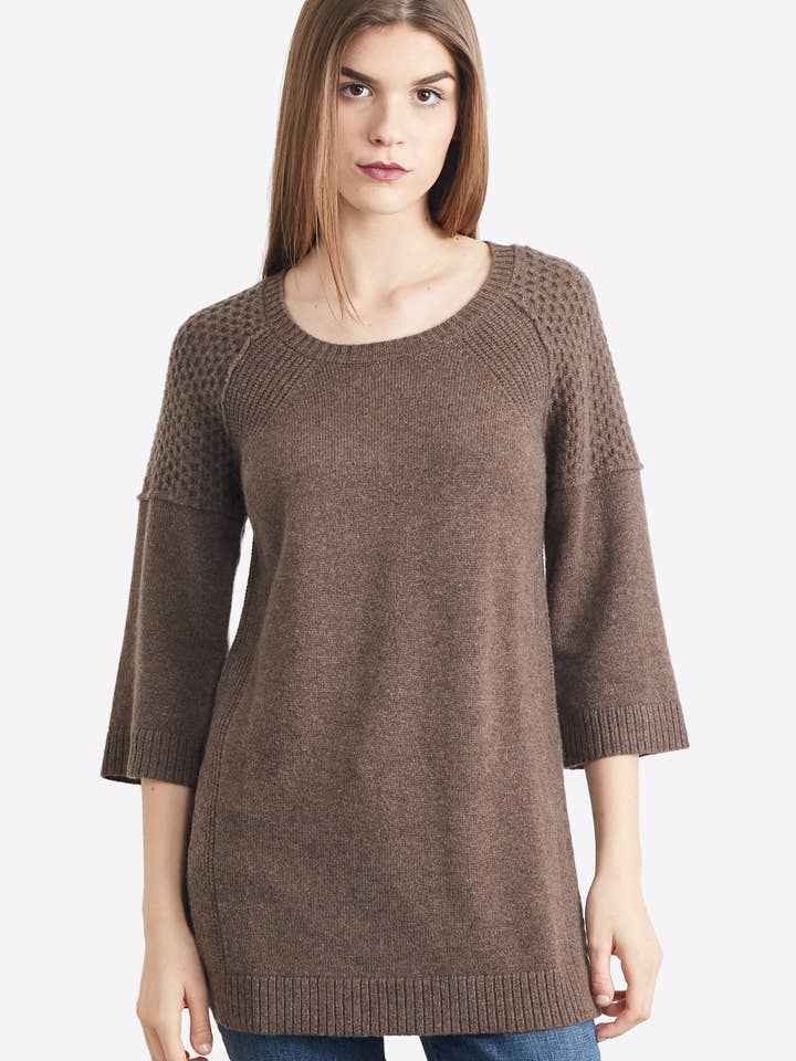 Elaine Cashmere Tunika for engroshandel hos QUINN