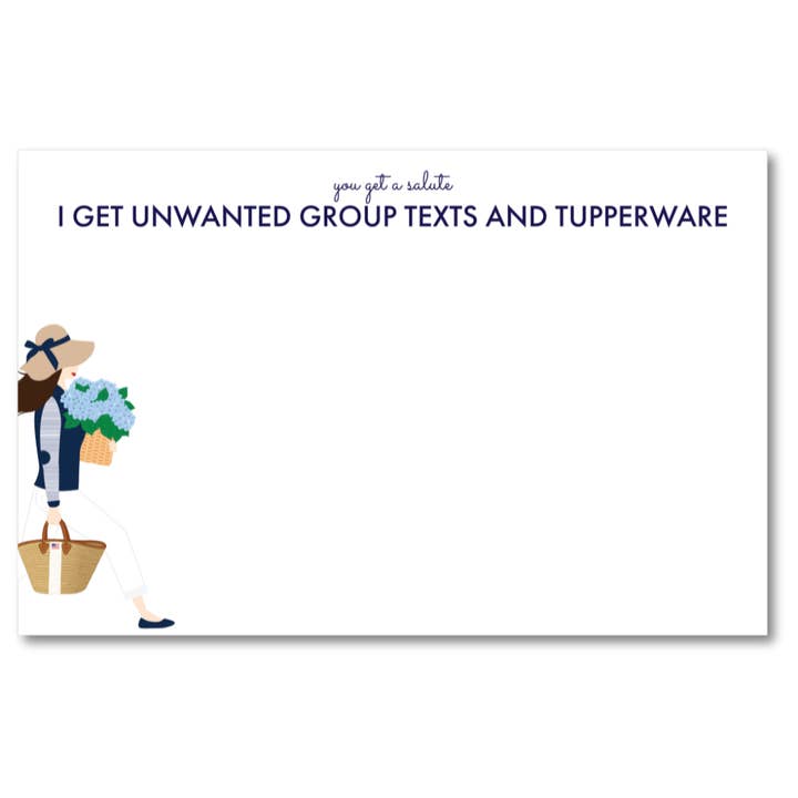 UNERWÜNSCHTE GRUPPENTEXTE + TUPPERWARE-SLAB-PAD | FÜR DAS MILITÄR GEMACHT für den Großhandel von B. ROWE & CO.