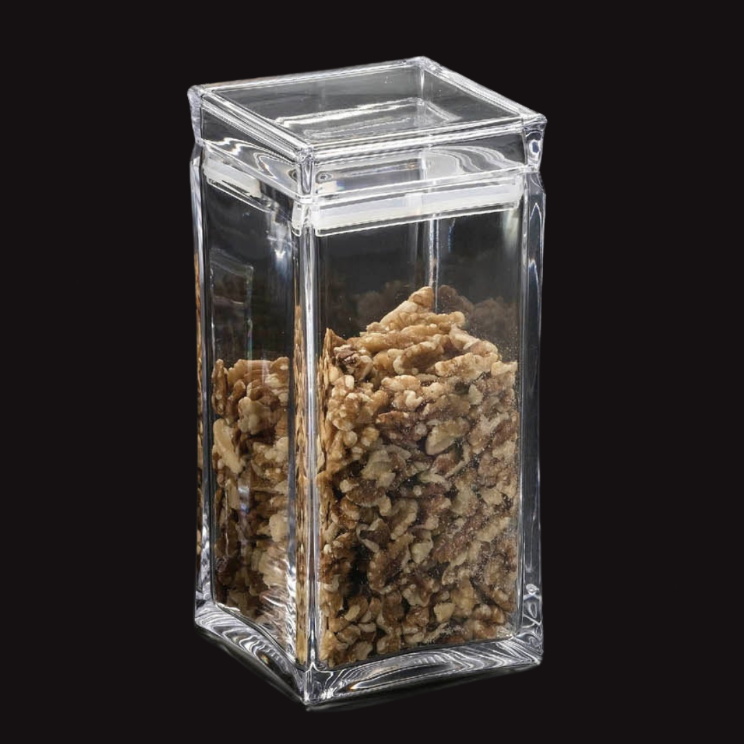 Huang Acrylic - Wholesale Canister - Square Canisters with Lids4