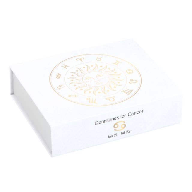 Something Different Wholesale - Wholesale Spiritual Stone/Crystal - Cancer Zodiac Crystal Tumblestone Set3