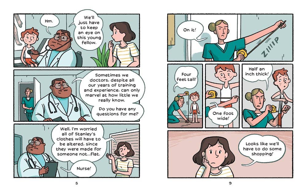 HarperCollins - Wholesale Graphic Novel - Flat Stanley: The Graphic Novel : Jeff Brown2