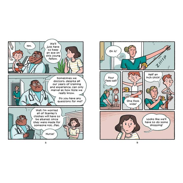 HarperCollins - Wholesale Graphic Novel - Flat Stanley: The Graphic Novel : Jeff Brown2