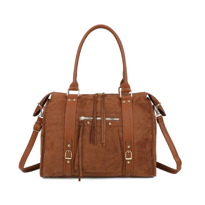 Gallantry – wholesale Top handle bag – women's – Skyla Suedine Large(R-1979-5A)13