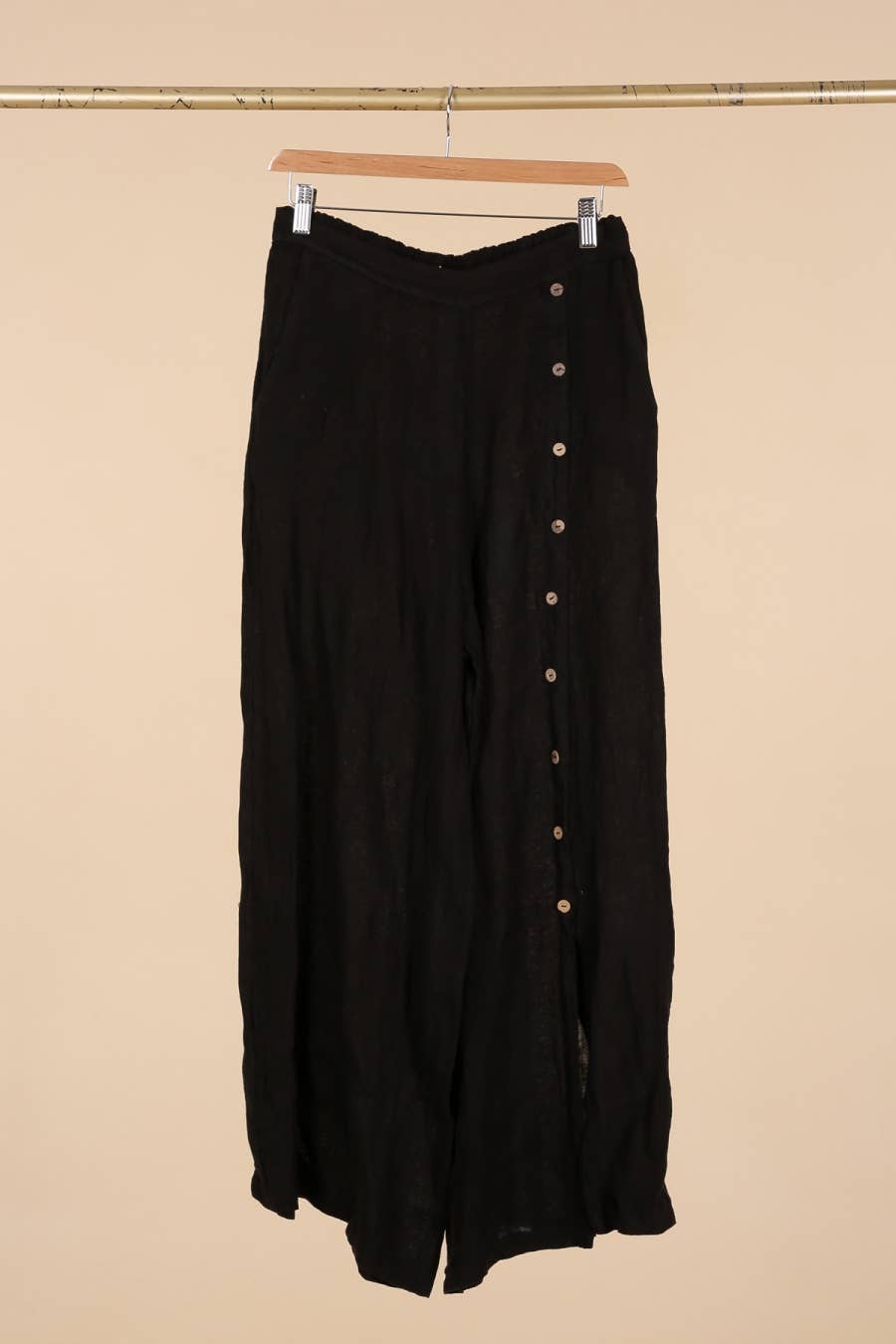 la maison des fibres naturelles – Engroshandel Bukser - Dame – Knapbukser med lige ben 9320 100%LIN11