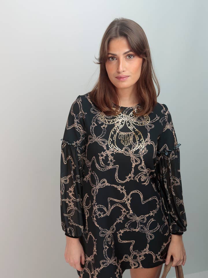 Athenas Dress with Studded Bow for wholesale by Chill&Buy