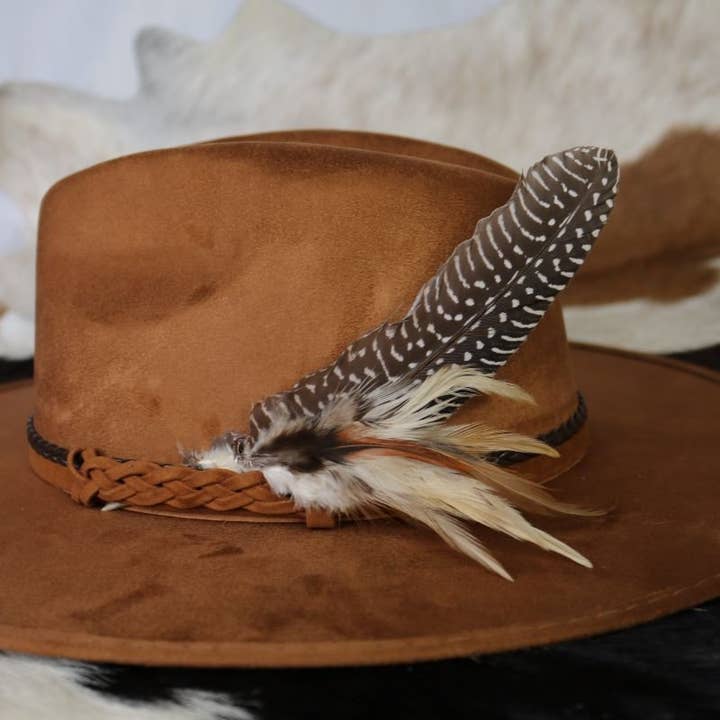 Willow Lane Hat Co. - Wholesale Hat Accessory - Women's - Feather Hat Accent - Vagabond