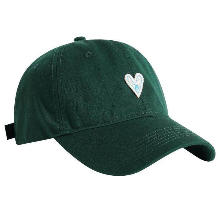 Berretto da baseball vintage giapponese con toppa a cuore per donne e uomini per la vendita all'ingrosso da parte di Mirazshoes WholeSale