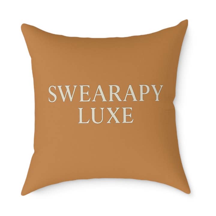 SWEARAPY LUXE™ Decorative Throw Pillow | Minimalist Modern Design for wholesale by Swearpy