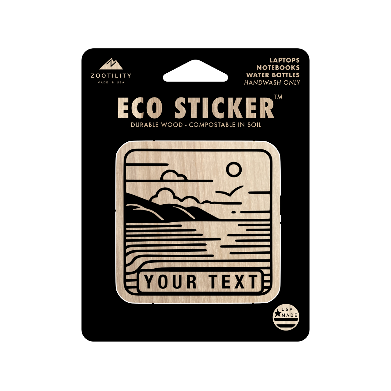 Zootility - Venta al por mayor Pegatina - Pegatina ecológica personalizada73