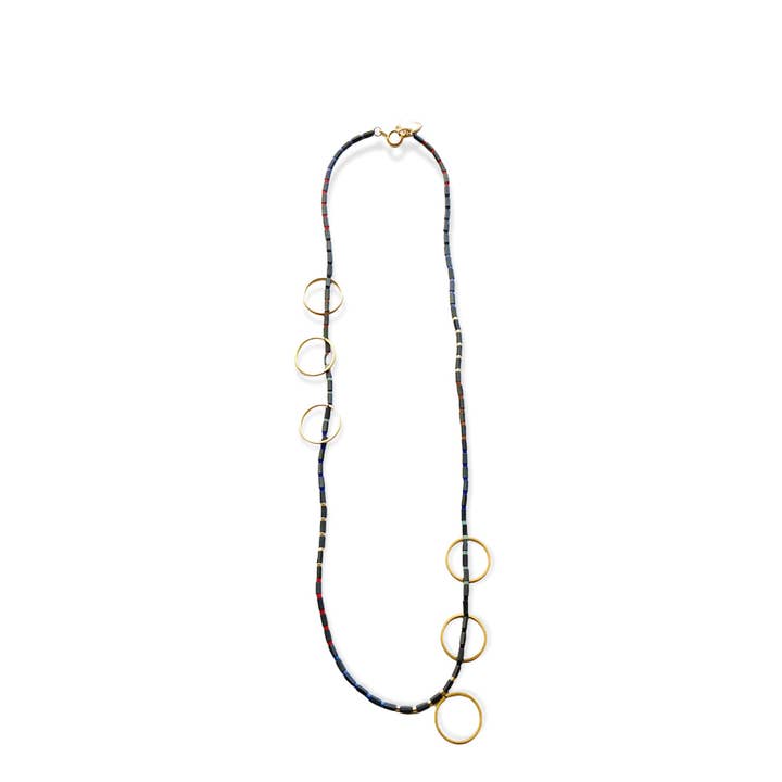 Trecy Bleich - Wholesale Beaded/Pearl Necklace - Golden Circle necklace1
