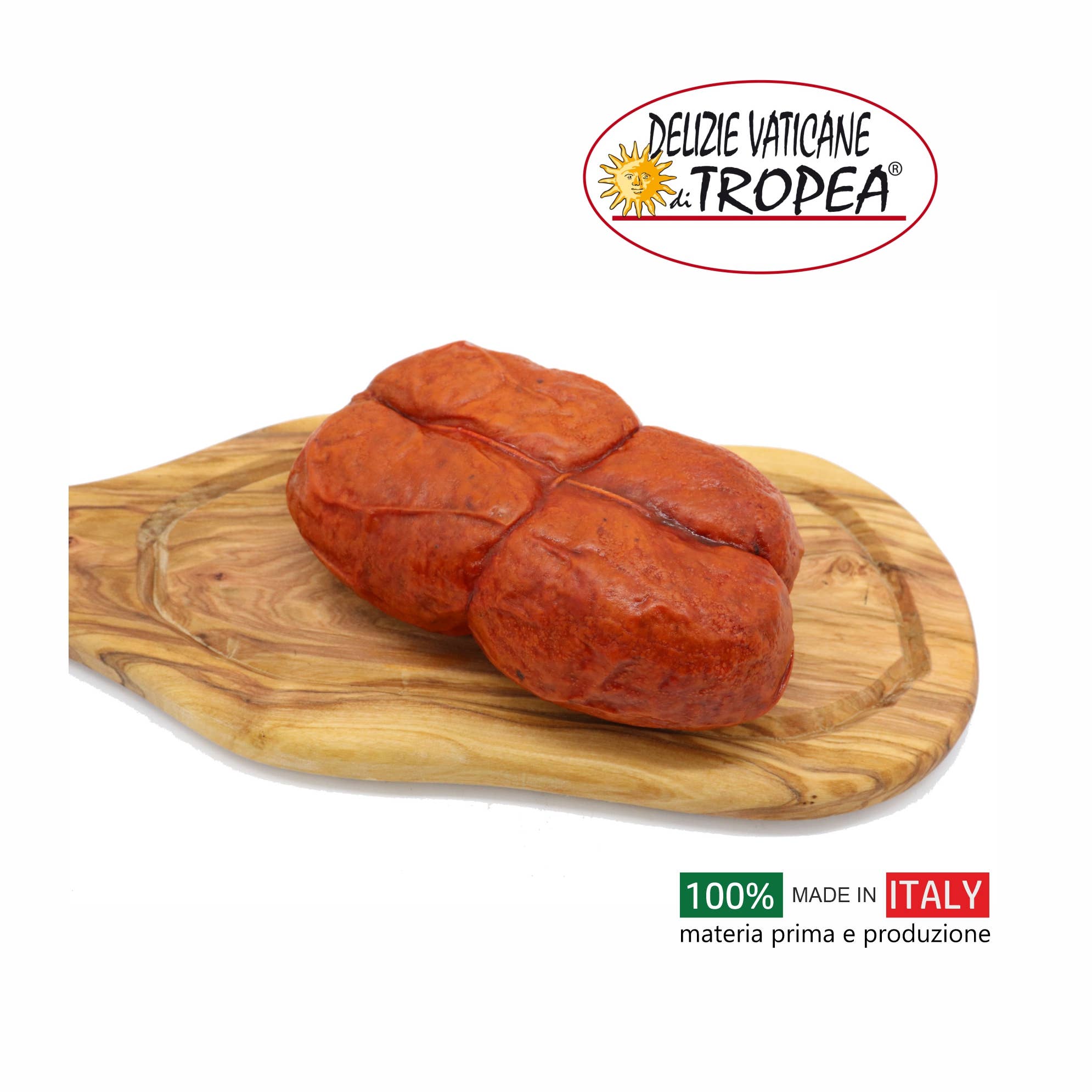DELIZIE VATICANE DI TROPEA - Wholesale Salami - Nduja di Spilinga Budello - Vatican Delights of Tropea