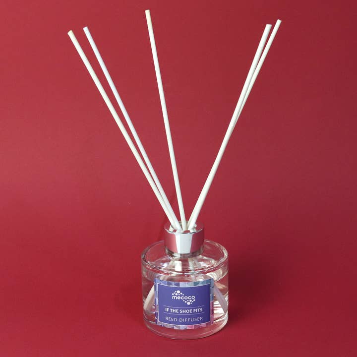 If the Shoe Fits / Black Raspberry & Peppercorn Reed Diffuser for wholesale by Mecoco Ltd