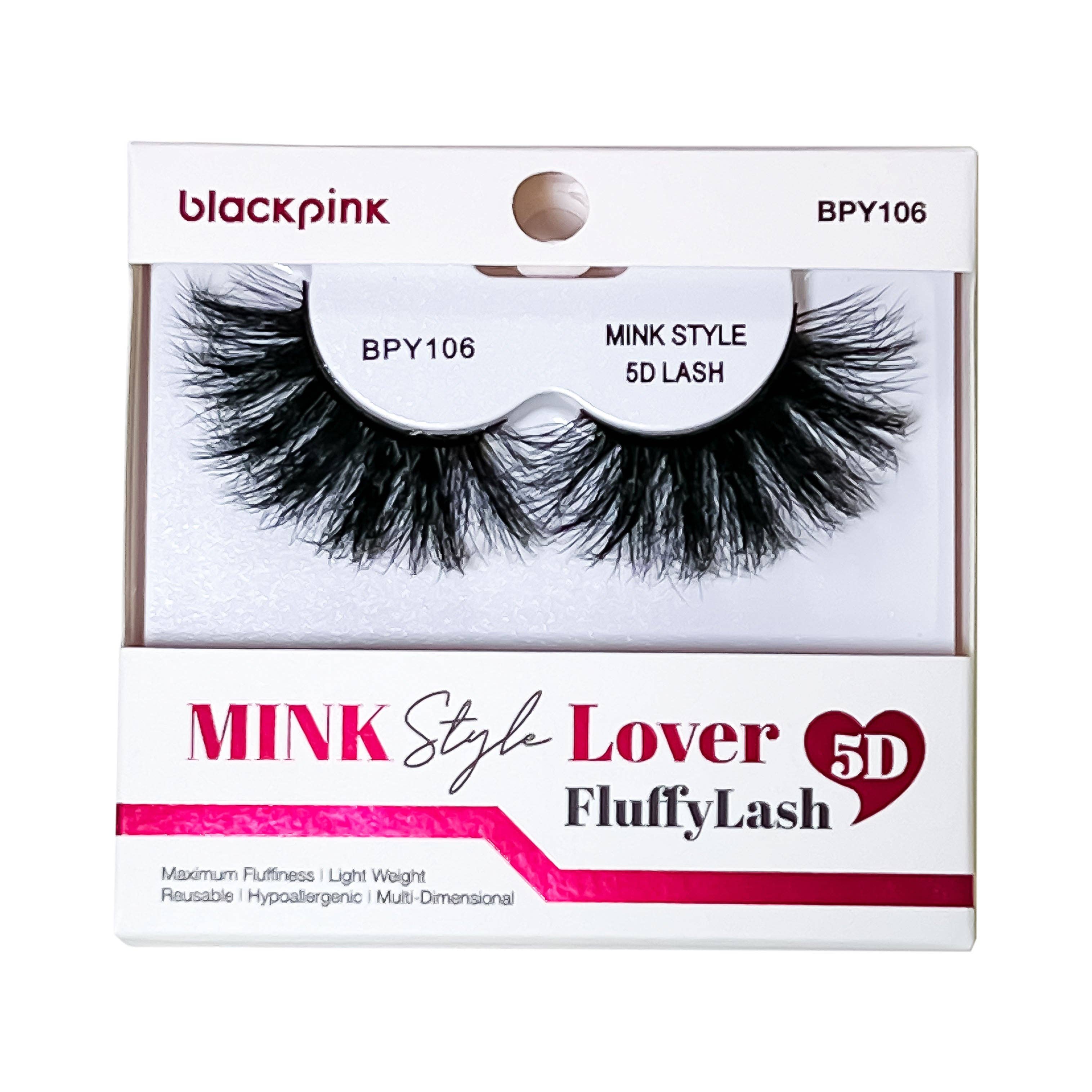 SM Beauty LLC - Wholesale False/Fake Eyelashes - Blackpink - 5D Mink Style Lover Fluffy Lash3
