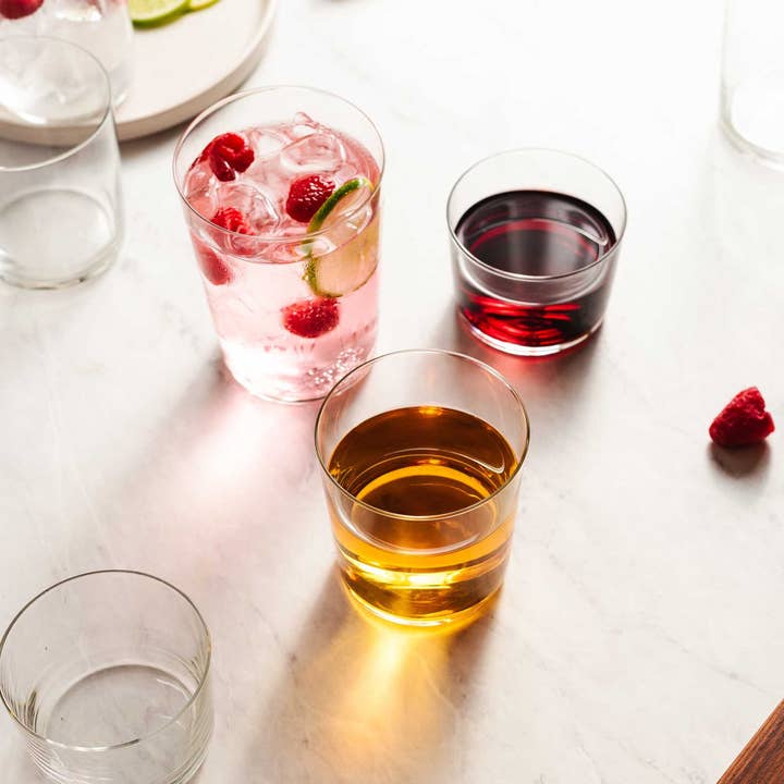 Libbey - Wholesale Cocktail/Liquor Glass - Libbey Café Tumbler Glasses, 19-ounce, Set of 8