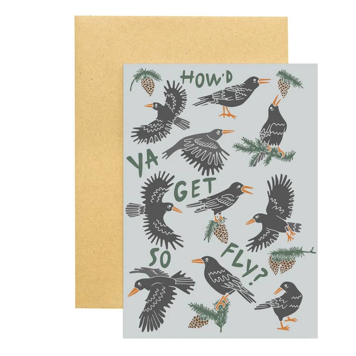 Dus Fly Card voor wholesale door Woosah Outfitters