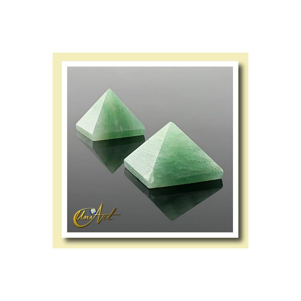UniArt - Wholesale Spiritual Stone/Crystal - 1.5 Cm Quartz Pyramid0