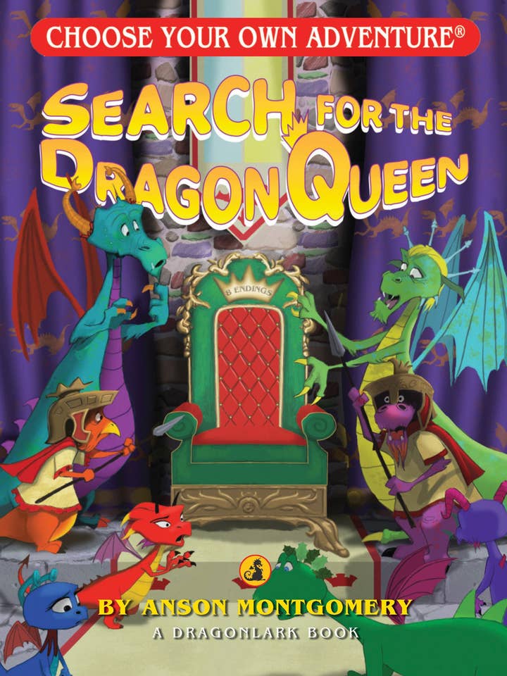 Search For The Dragon Queen, Children's Book for wholesale by Choose Your Own Adventure