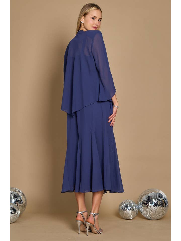 Kos Couture - Wholesale Dress – Women's - Plus Size Long Mother Of The Bride Dress34