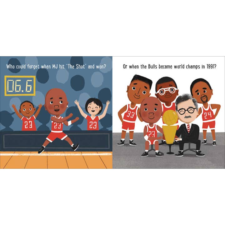 Simon & Schuster - Wholesale Preschool Book (3-5) - Baby Ballers: Michael Jordan by Bernadette Baillie5