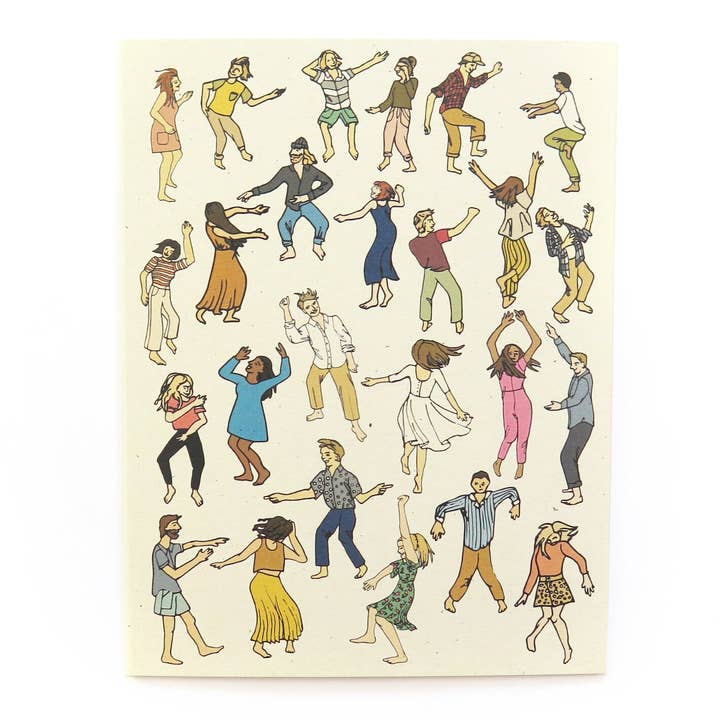Carte Dance Party pour la vente par Wild Life Illustration Co.