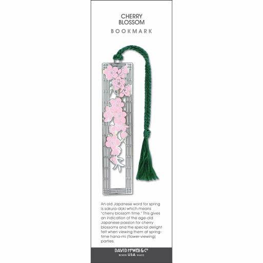 David Howell and Company - Vendita all'ingrosso Segnalibro - Segnalibro in metallo a forma di fiore di ciliegio, PRODOTTO negli USA1