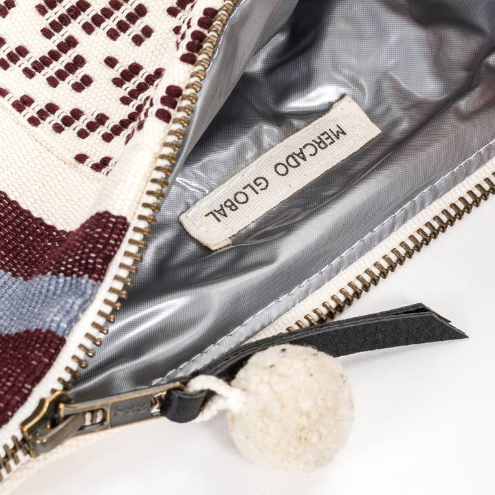 Mercado Global - Wholesale Makeup/Cosmetic Bag - Cristina Cosmetic Pouch3