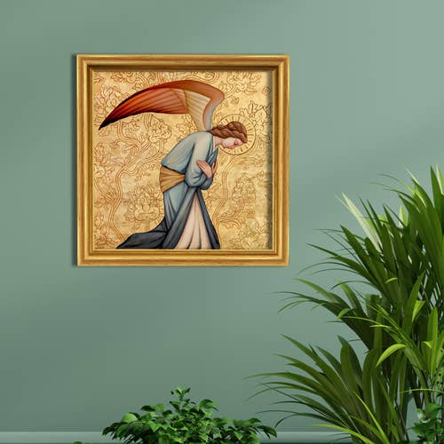 Blessed Seraphim Right Facing- Fine Art Print / Catholic Art for wholesale by New Jerusalem Studios