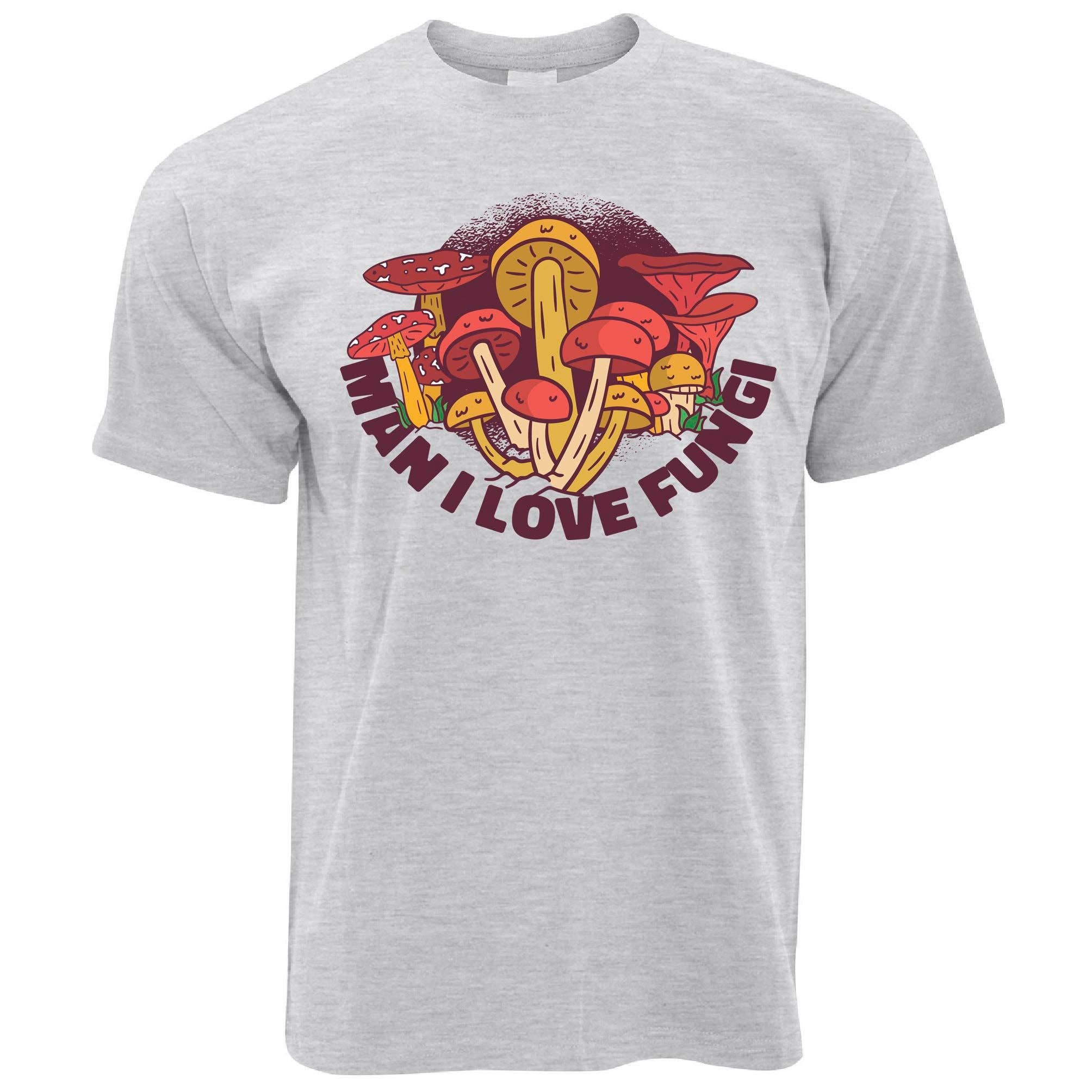 PIGMENTIFY – wholesale T-shirt (graphic) – unisex – Man I Love Fungi T-Shirt1