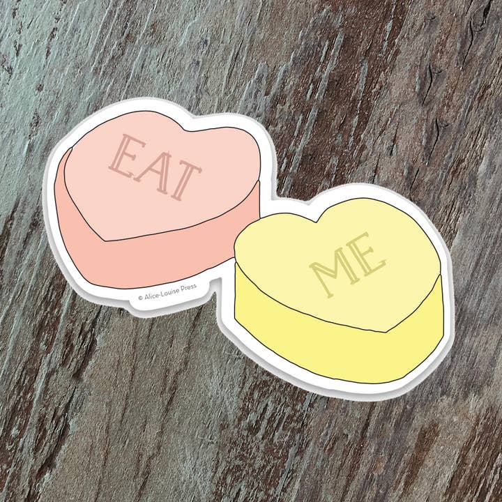 Eat Me Sticker for wholesale by Alice-Louise Press