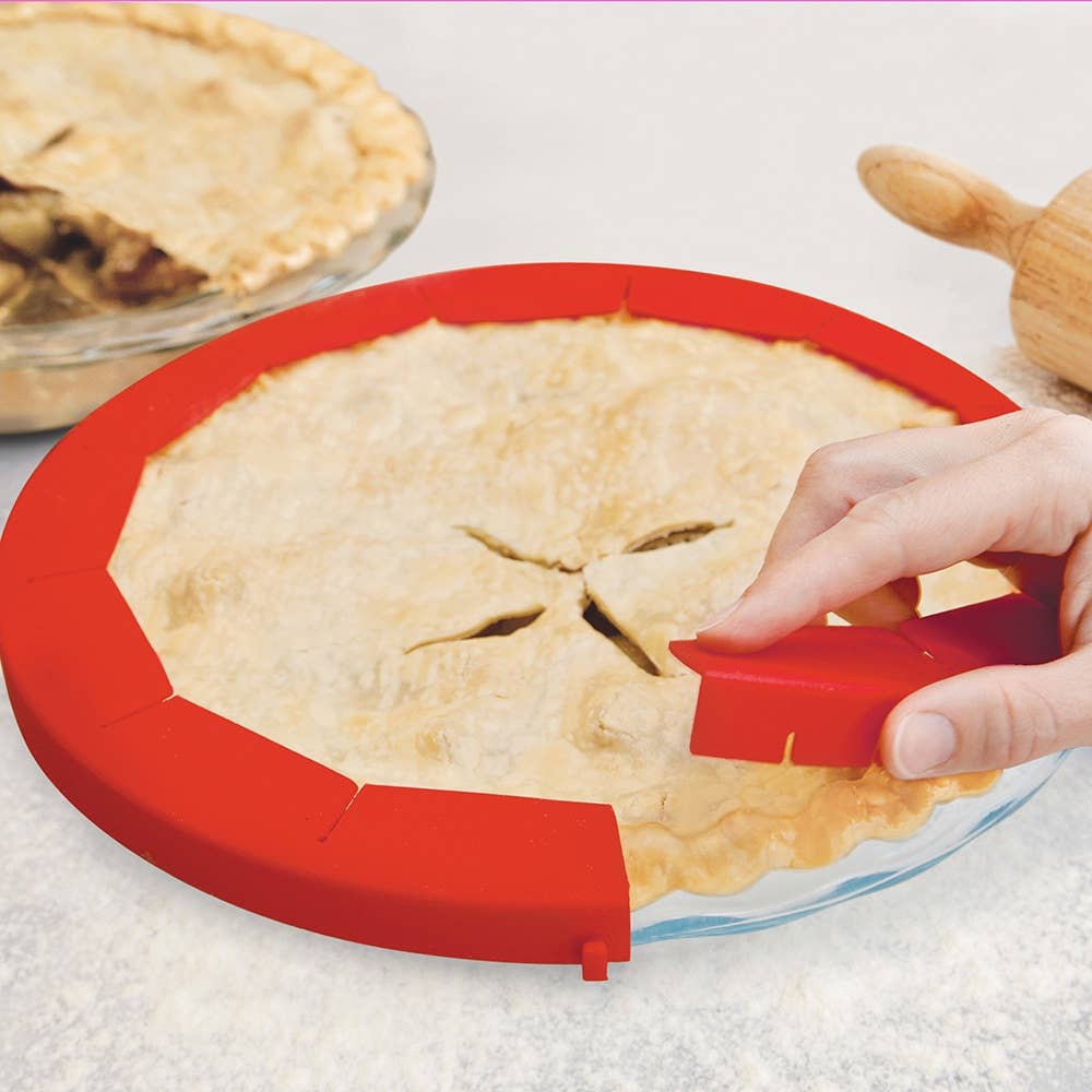 TALISMAN DESIGNS - Wholesale Kitchen Tool/Gadget - Adjustable Pie Shield - 12-Unit Display3