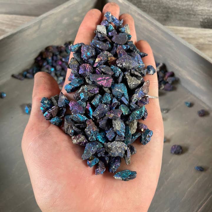 Pierres brutes de peacock ore – Lot de 1 livre pour boutiques de cristaux pour la vente par Keystone Crystals