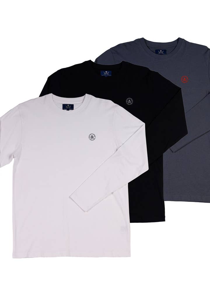 The Time of Bocha - Wholesale T-Shirt - Men's - Pack of 3 Men's Logo T-Shirts The Time Of Bocha QI1PK.CM-4