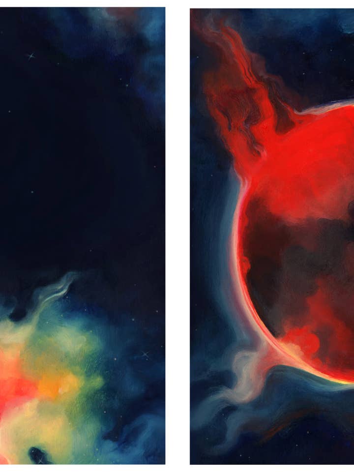 Dune Print Set || Open Edition Giclee for wholesale by Oscen || Nen Chang & Liz Tecca