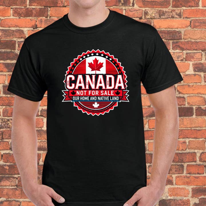 Canadá Não Está à Venda/Camisolas de Manga Comprida por atacado de Worldwide Souvenir Mart