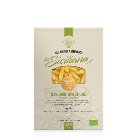 Emporio Sicilia - Wholesale Pasta - Pasta Penne Timilia Bio - La Siciliana 0