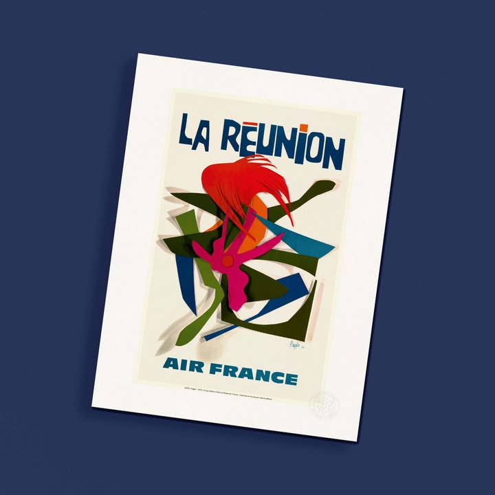 Oneart - Wholesale Poster - Air France Poster / Reunion Island - AFL02762