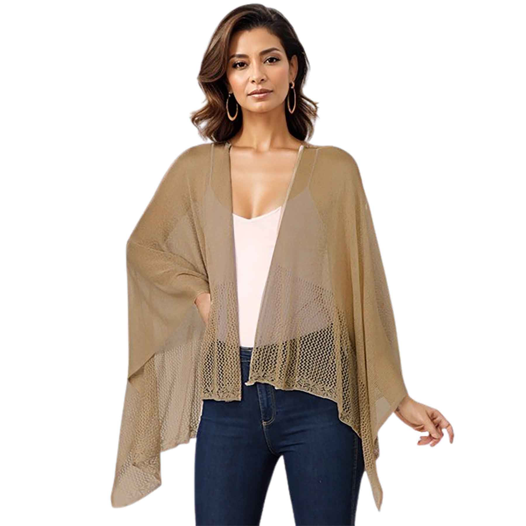 The Magic Scarf Company – Engroshandel Kappe - Dame – 1C15 - Mesh og Fishnet Ruanas1