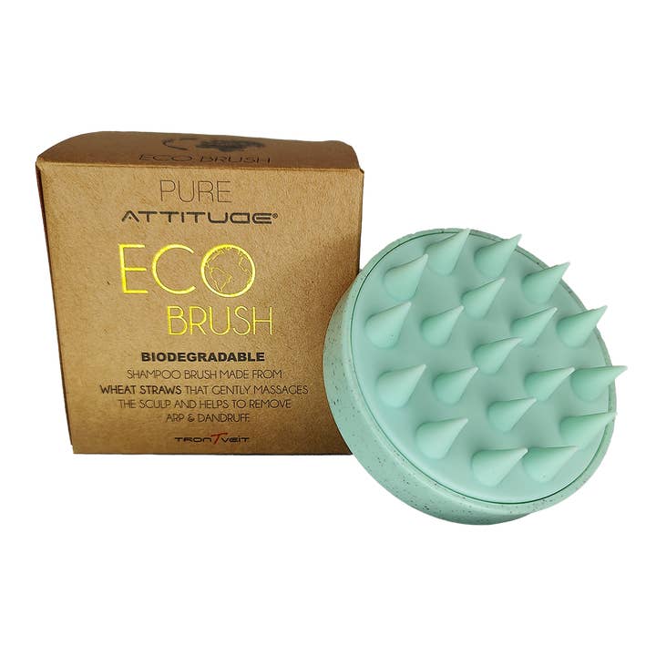 TronTveit - Wholesale Hair Brush/Comb - PURE ATTITUDE Eco Hair Brush - Green