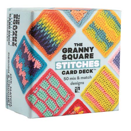 The Granny Square Stitches Card Deck for wholesale by Penguin Random House LLC