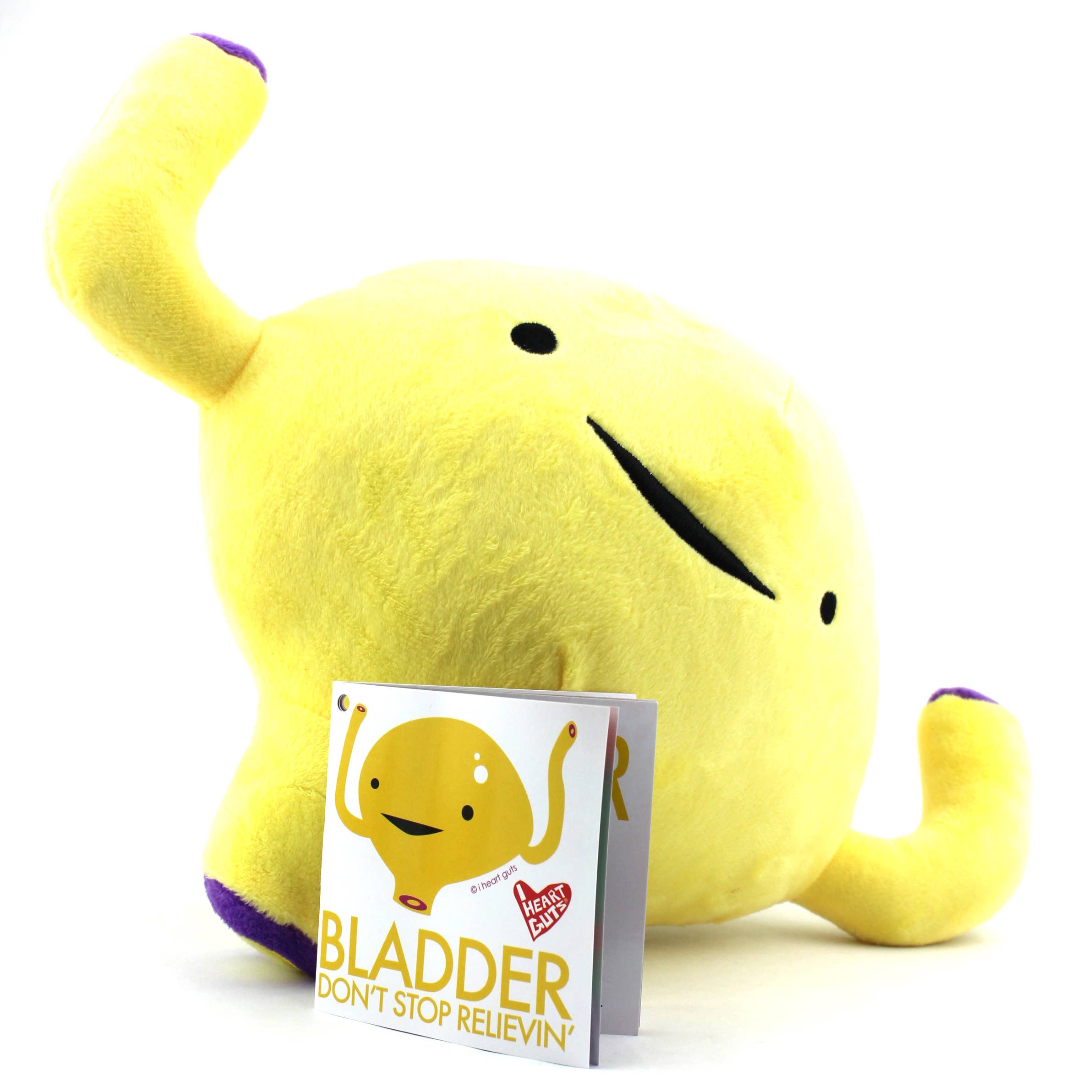 I Heart Guts | Organ Plushies Wholesale - Wholesale Stuffed/Plush Toy - Kids & Baby - Bladder Plush - Don't Stop Relievin'2